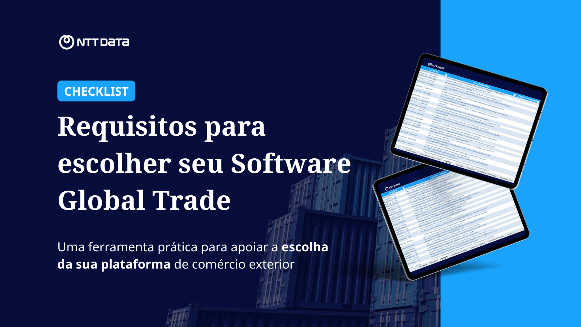 Requisitos para escolher seu Software Global Trade